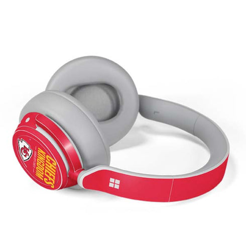 NFL Kansas City Chiefs Team Motto Surface Headphones Skin